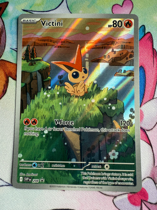 Victini #208 | Black Bolt and White Flare Pokemon Promo