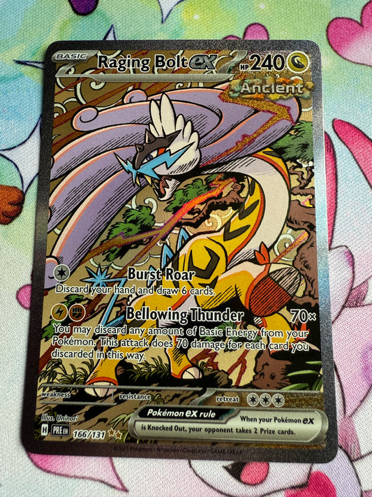 Raging Bolt Ex #166 | Pokemon | Prismatic Evolutions