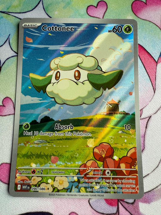 Cottonee #90 | Pokemon | White Flare