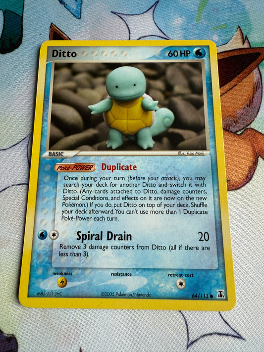 Ditto (Squirtle) #64 | Pokemon | Delta Species