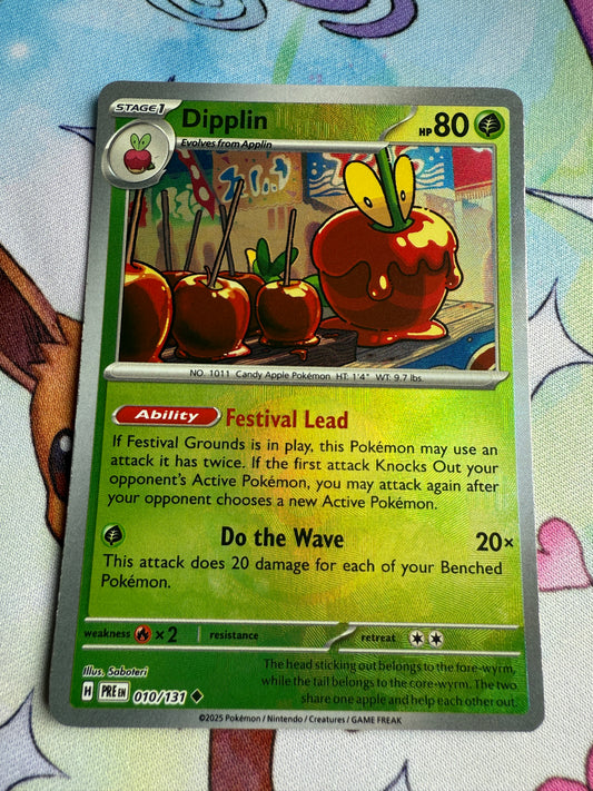 Dipplin #10 [pokeball] | Pokemon | Prismatic Evolutions