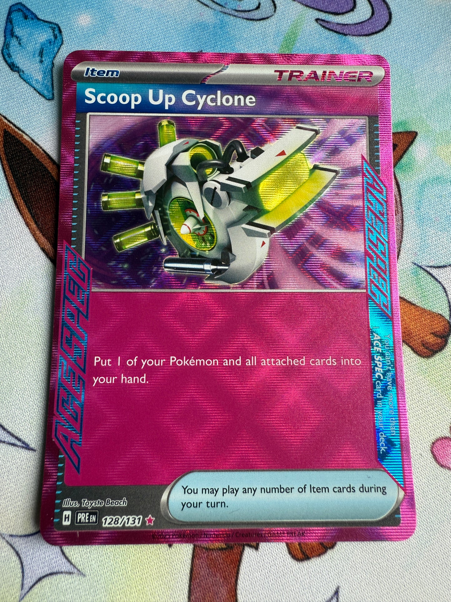 Scoop Up Cyclone #128 | Pokemon | Prismatic Evolutions