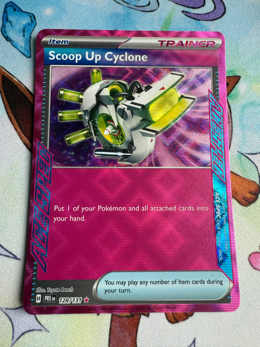 Scoop Up Cyclone #128 | Pokemon | Prismatic Evolutions