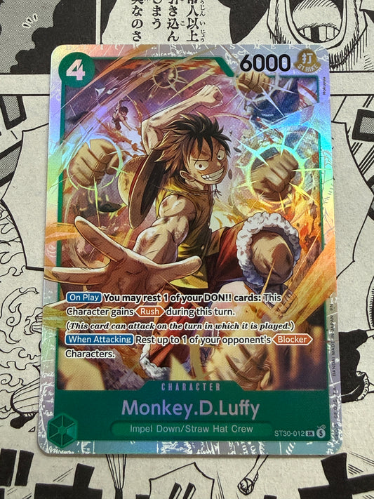 Monkey D Luffy | ST30-012 SR | Starter Deck EX: Luffy and Ace | English