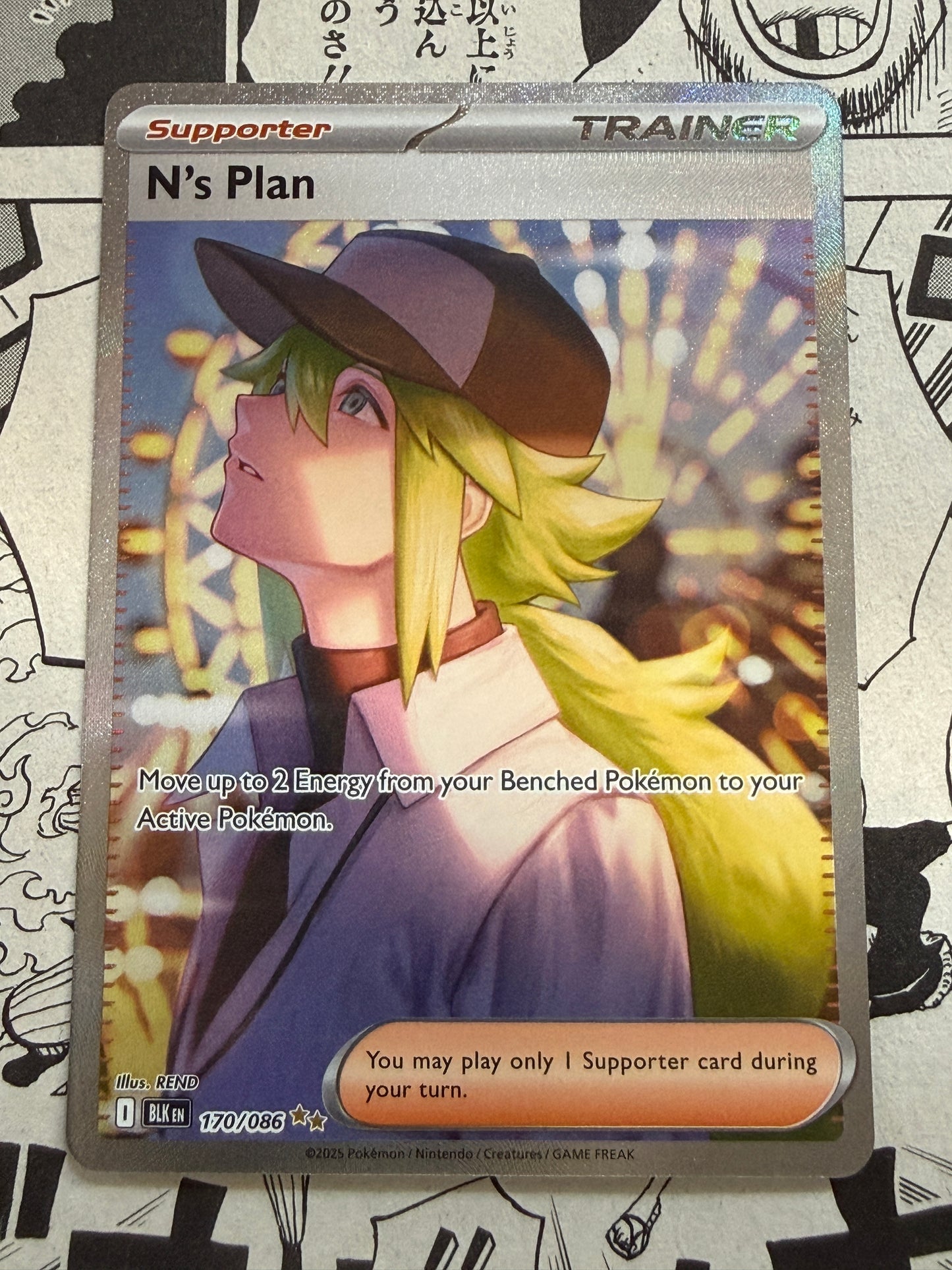 N's Plan #170 Pokemon | Black Bolt
