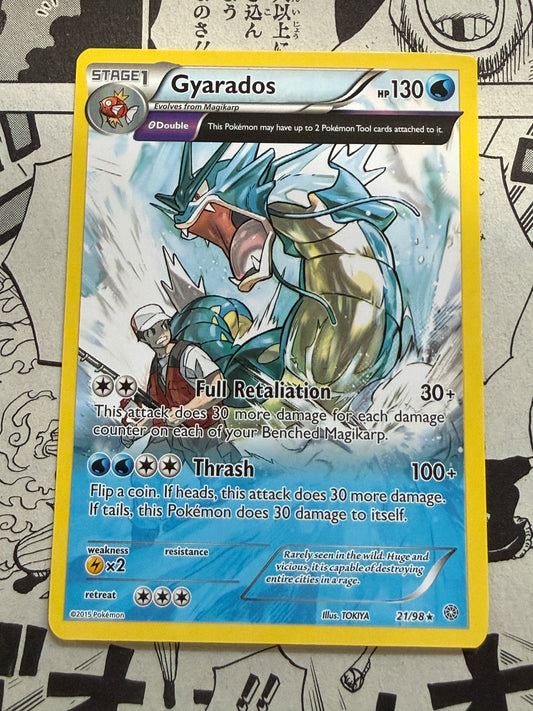 Gyarados #21 Non-Holo | Pokemon | XY Ancient Origins