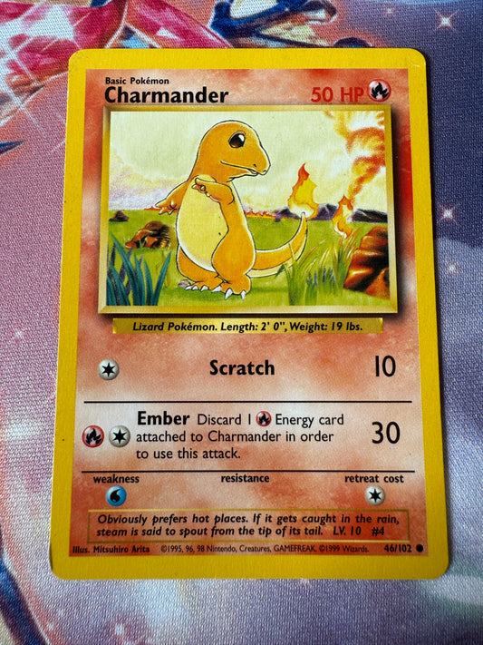 Charmander #46 | Pokemon Base Set | 1999