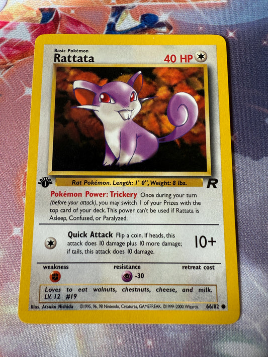 Rattata [1st Edition] #66 | Pokemon | Team Rocket