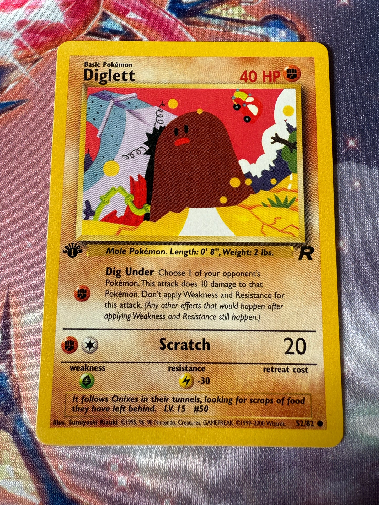 Diglett [1st Edition] #52 | Pokemon | Team Rocket