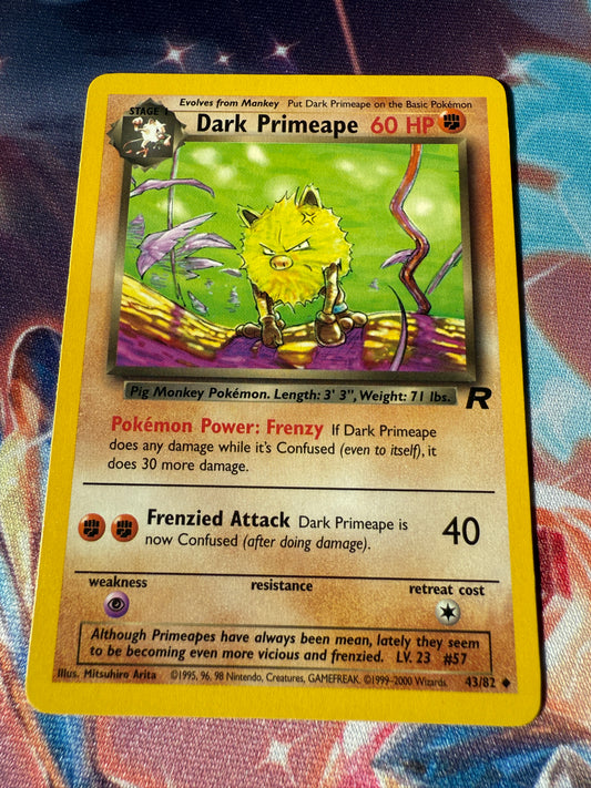 Dark Primeape #43 | Pokemon | Team Rocket