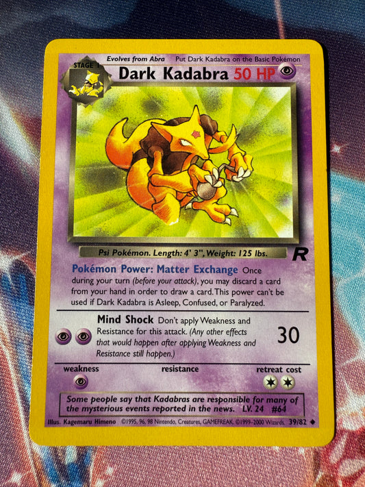 Dark Kadabra #39 | Pokemon | Team Rocket