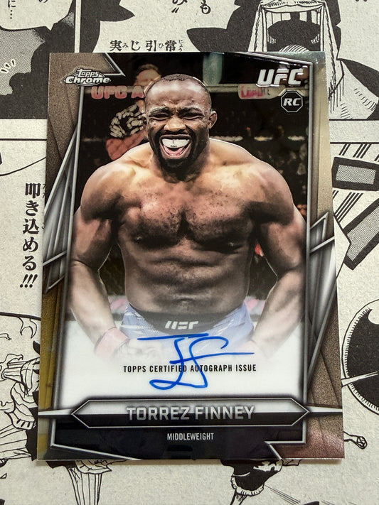 2026 Topps Chrome UFC | Torrez Finney RC Autograph | #BAV-TF