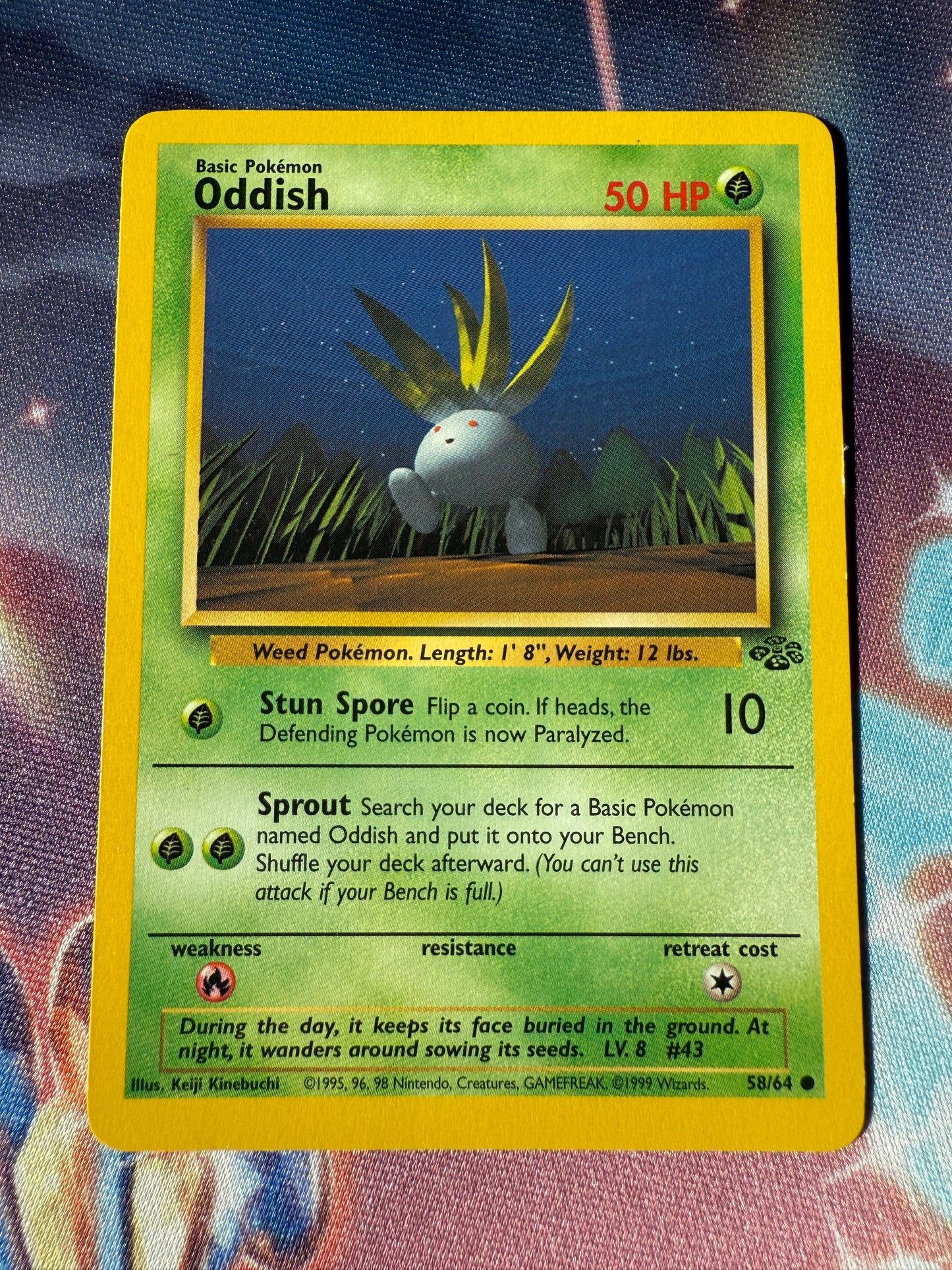 Oddish #58 Pokemon Jungle