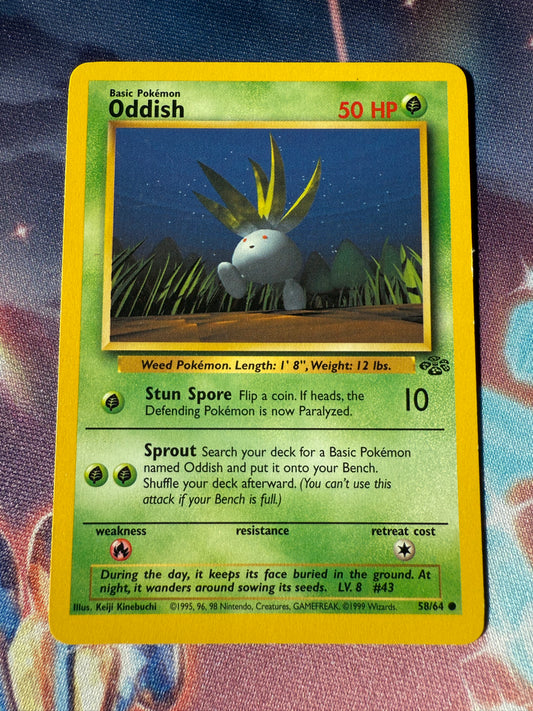 Oddish #58 Pokemon Jungle