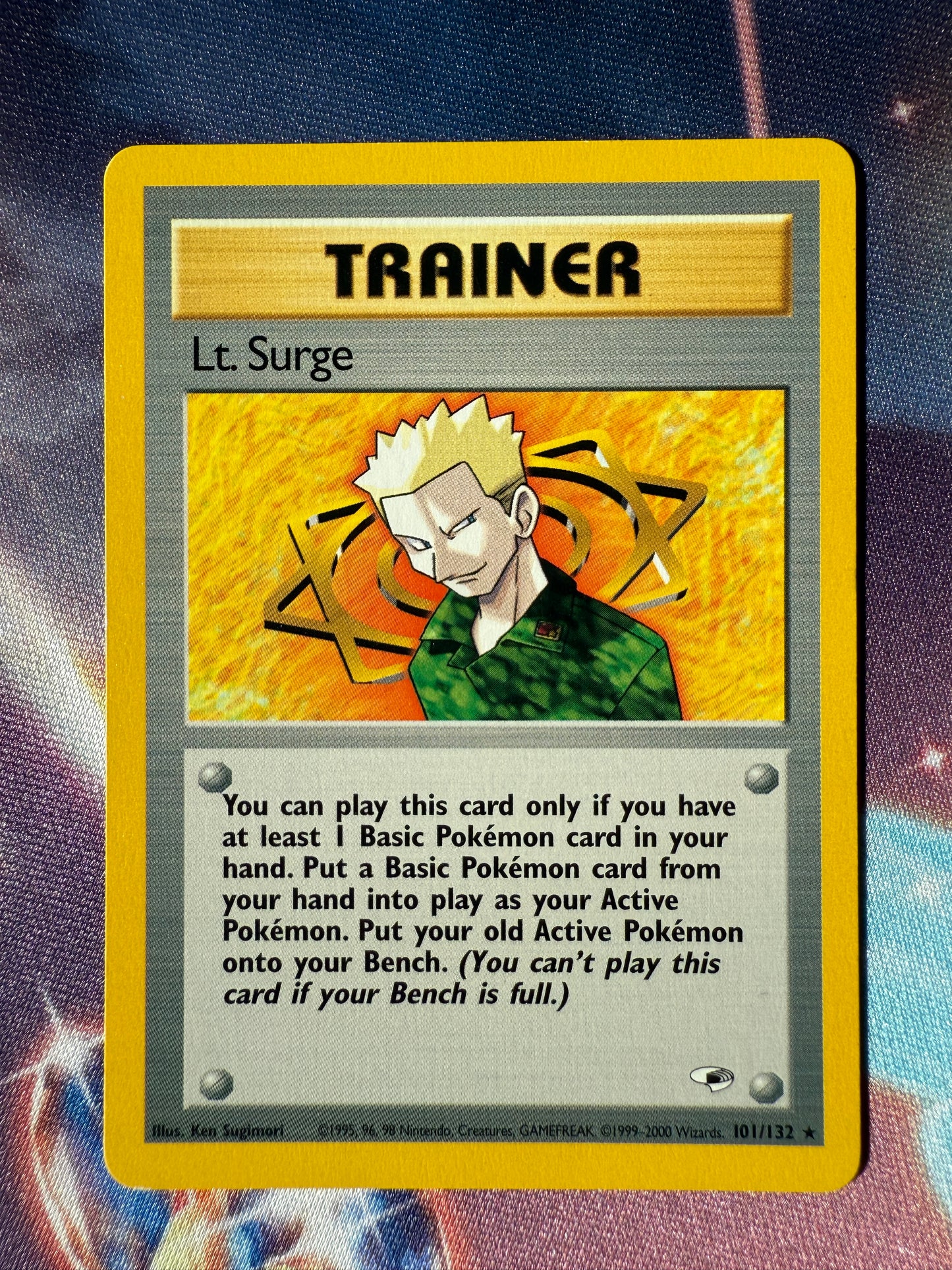 Lt. Surge #101 Pokemon Gym Heroes