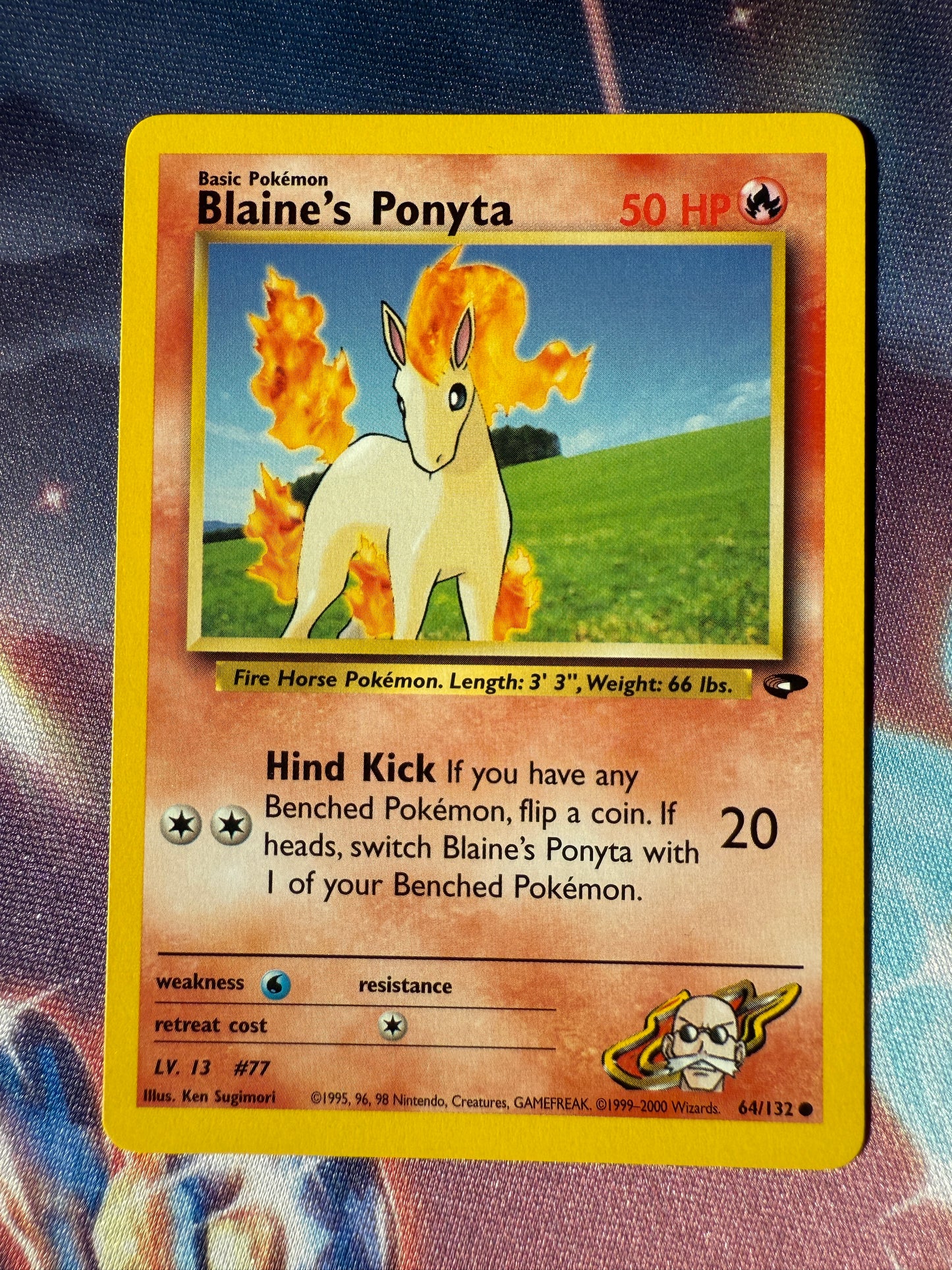 Blaine's Ponyta #64 Pokemon Gym Challenge