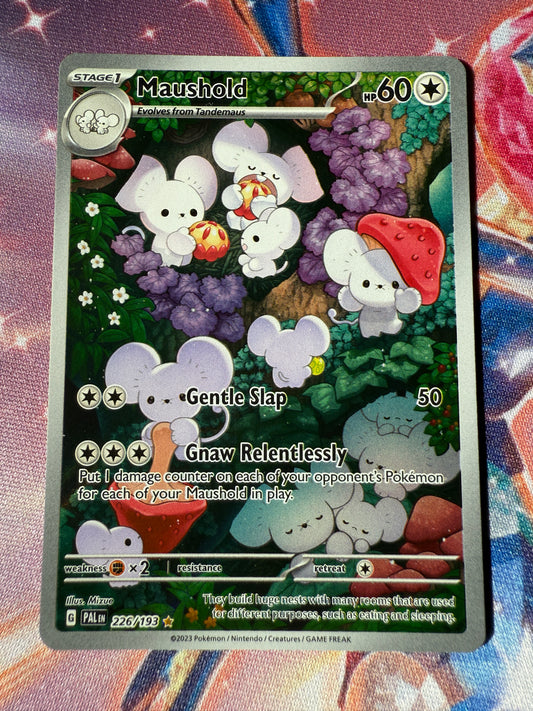 Maushold #226 Pokemon Paldea Evolved