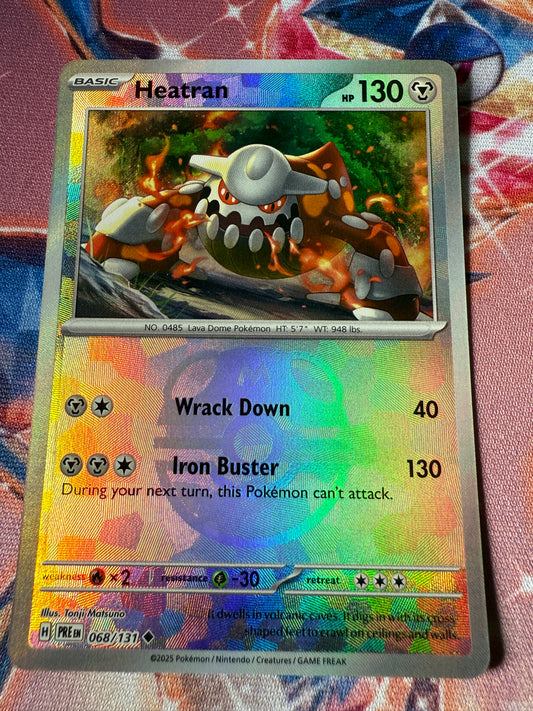 Heatran [Master Ball] #68 Pokemon Prismatic Evolutions