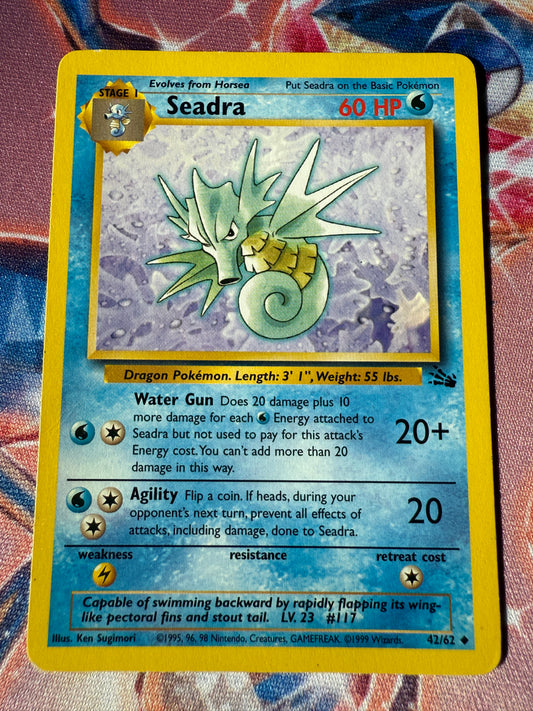 Seadra #42 Pokemon Fossil