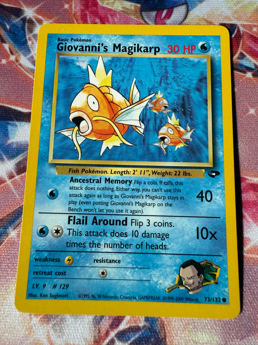 Giovanni's Magikarp #73 Pokemon Gym Challenge
