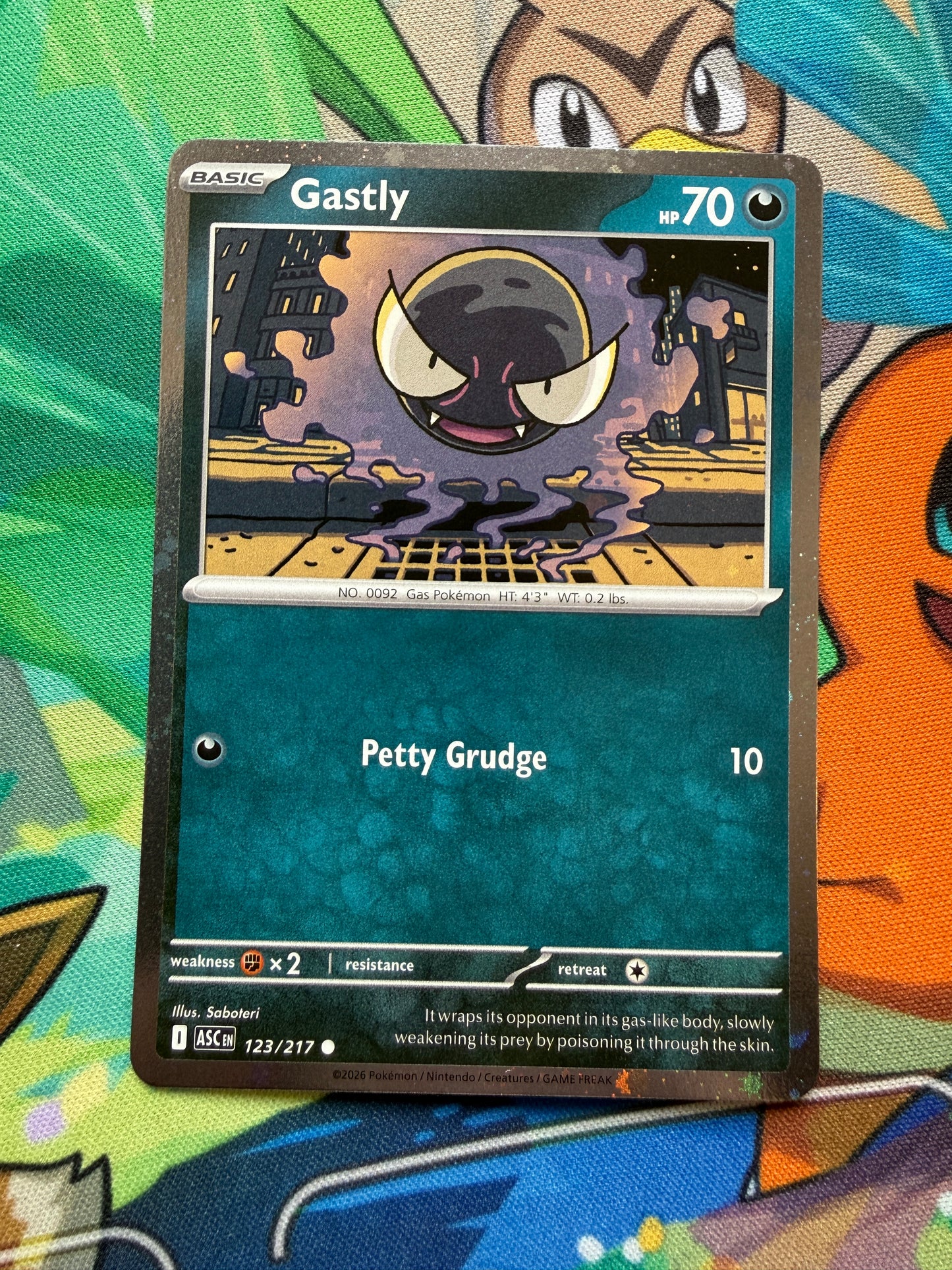 Gastly #123 Cosmo Holo Promo | Ascended Heroes
