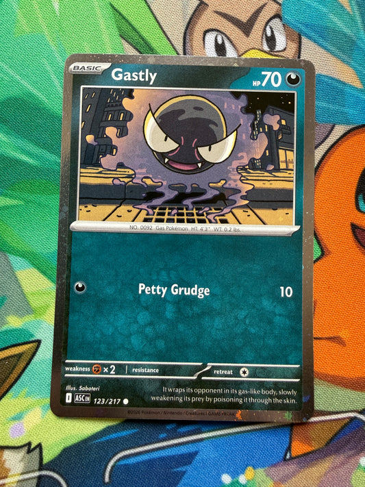Gastly #123 Cosmo Holo Promo | Ascended Heroes