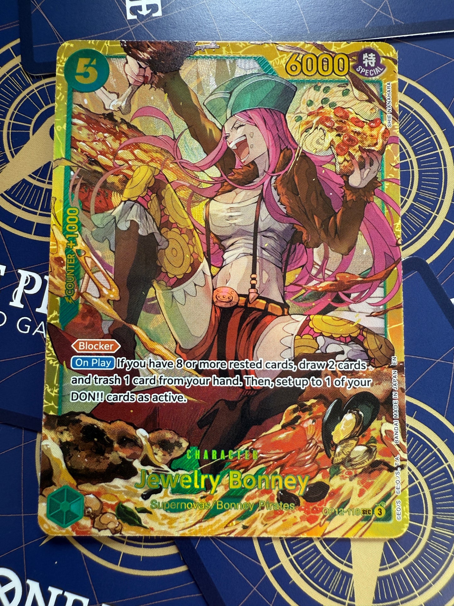 Jewelry Bonney OP12-118 SEC One Piece Legacy Of The Master