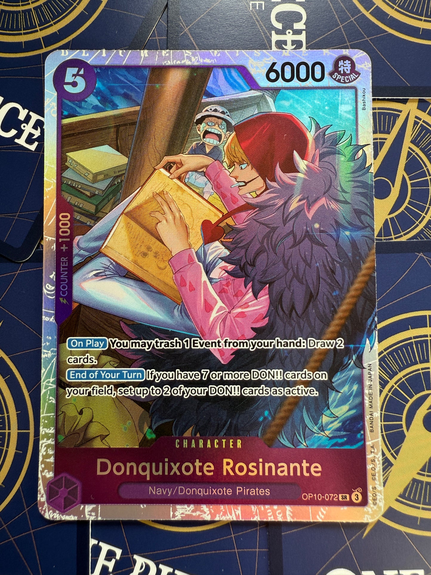 Donquixote Rosinante OP10-072 SR One Piece Royal Blood