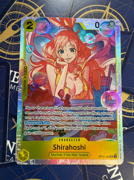 Shirahoshi OP12-102 SR One Piece Legacy Of The Master