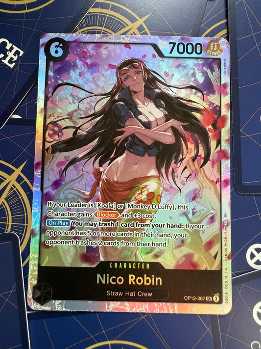Nico Robin OP12-087 SR One Piece Legacy Of The Master