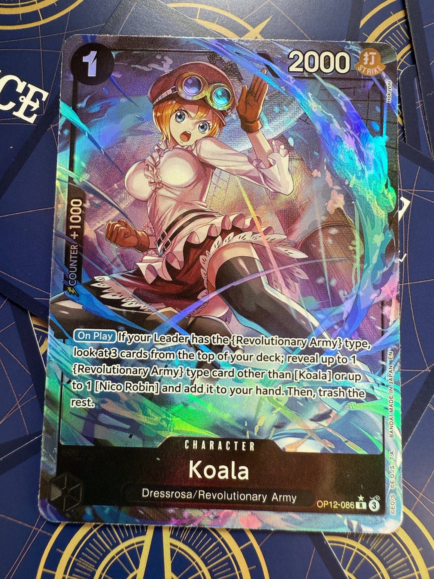 Koala [Alternate Art] OP12-086 One Piece Legacy Of The Master
