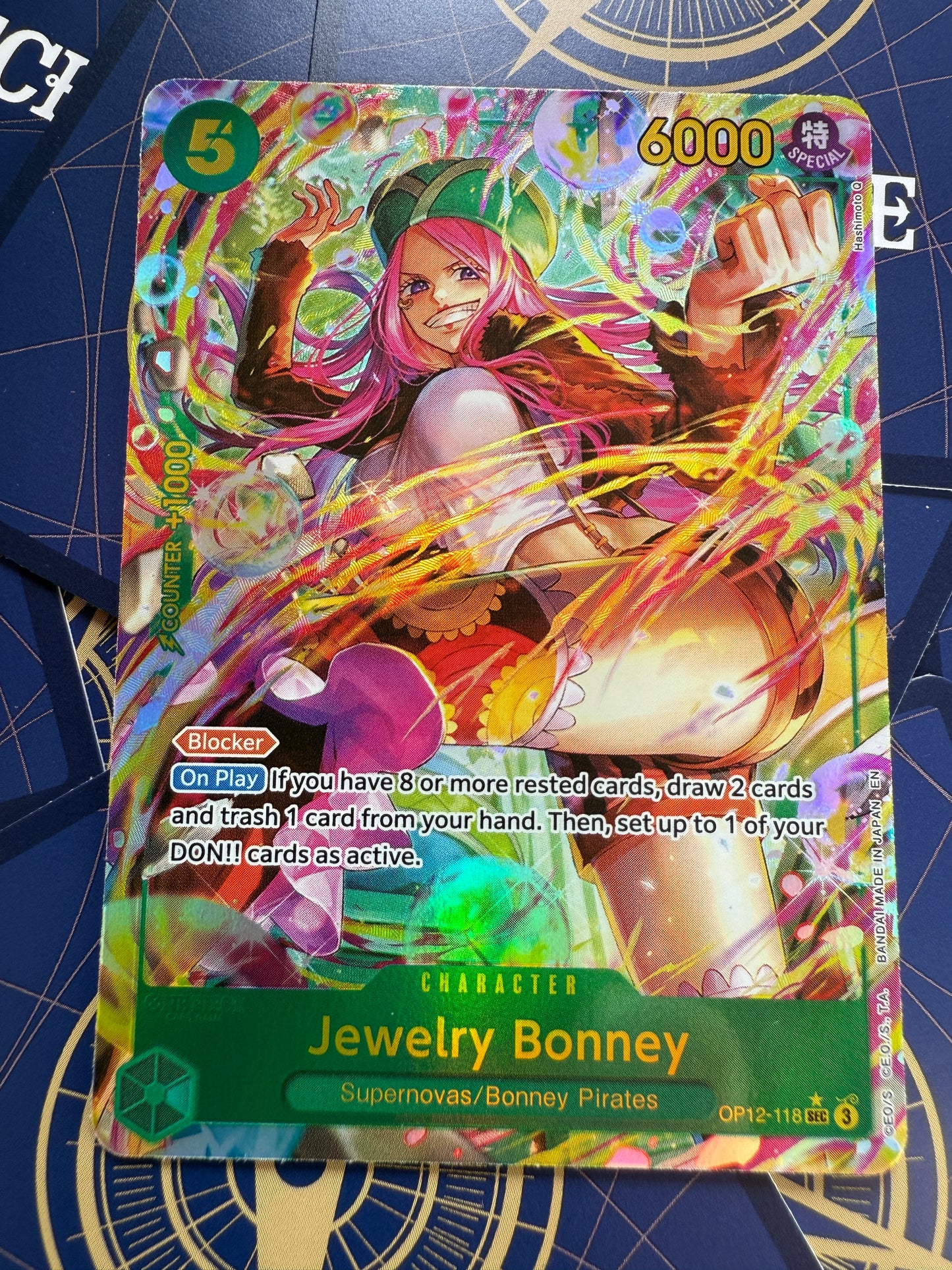 Jewelry Bonney [Alternate Art] OP12-118 One Piece Legacy Of The Master
