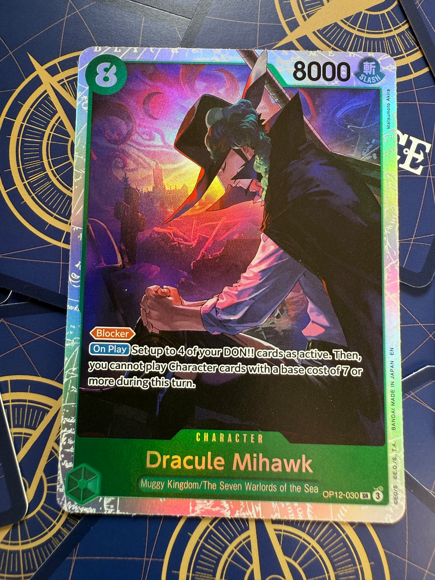 Dracule Mihawk OP12-030 One Piece Legacy Of The Master