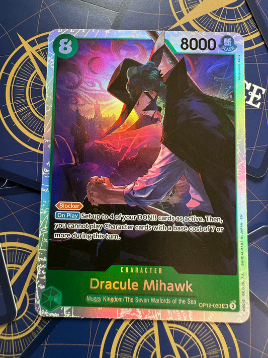 Dracule Mihawk OP12-030 One Piece Legacy Of The Master