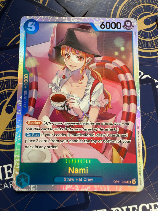 Nami OP11-054 One Piece Fist Of Divine Speed