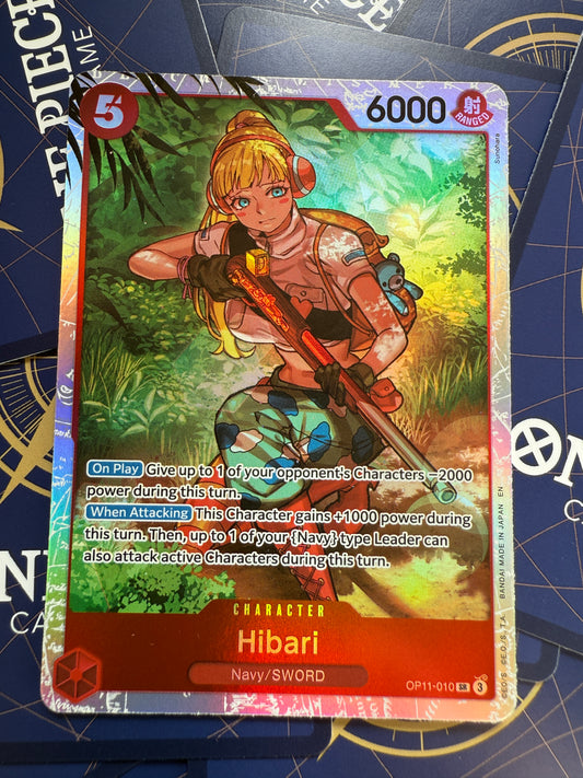Hibari OP11-010 One Piece Fist Of Divine Speed