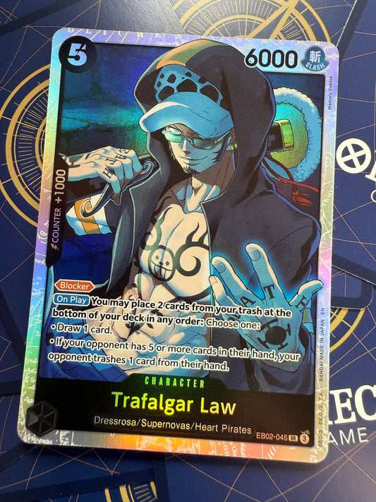 Trafalgar Law EB02-045 One Piece Extra Booster Anime 25th Collection