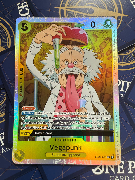 Vegapunk EB02-056 One Piece Extra Booster Anime 25th Collection
