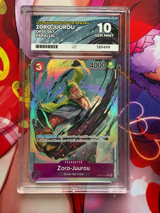 ACE 10 | 2023 Awakening of the New Era | OP05-067 Parallel | Zoro-Juurou | English