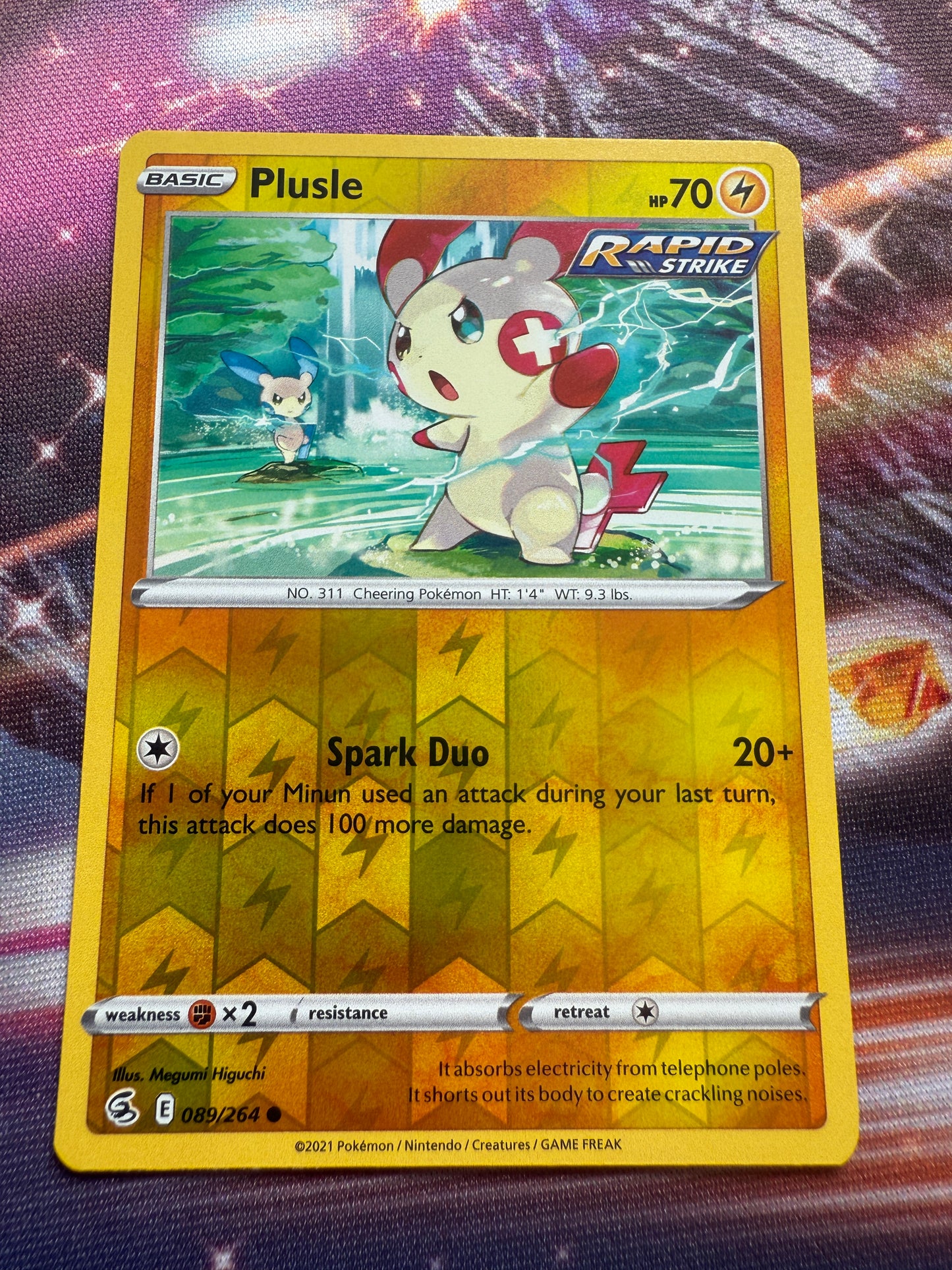 Plusle #89 & Minun #90 [Reserve Holo] | Pokemon Fusion Strike