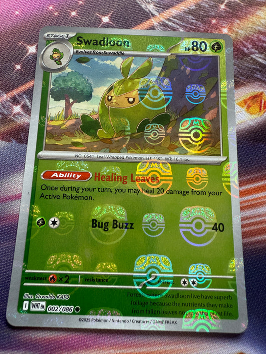 Swadloon [Master Ball] #2 | Pokemon Japanese White Flare