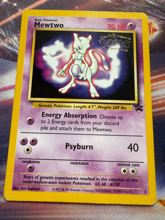 Mewtwo #3 [Promo] | Kids WB | Pokémon The First Movie '99