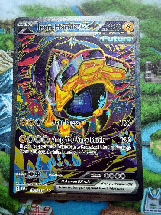 Iron Hands ex #154 Pokemon Prismatic Evolutions