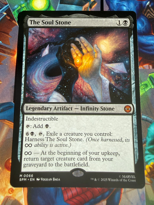 Magic The Gathering | Marvel Spider-Man | The Soul Stone 66 M Non-Holo