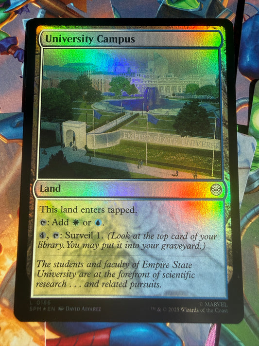 Magic The Gathering | Marvel Spider-Man | University Campus L 186 Foil
