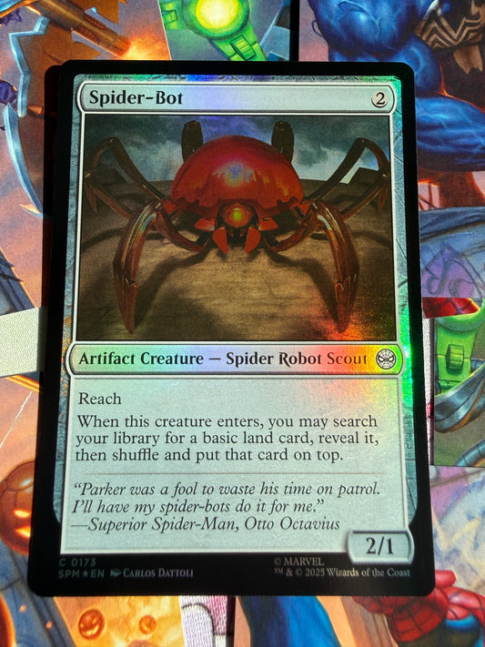 Magic The Gathering | Marvel Spider-Man | Spider-Bot C 173 Foil