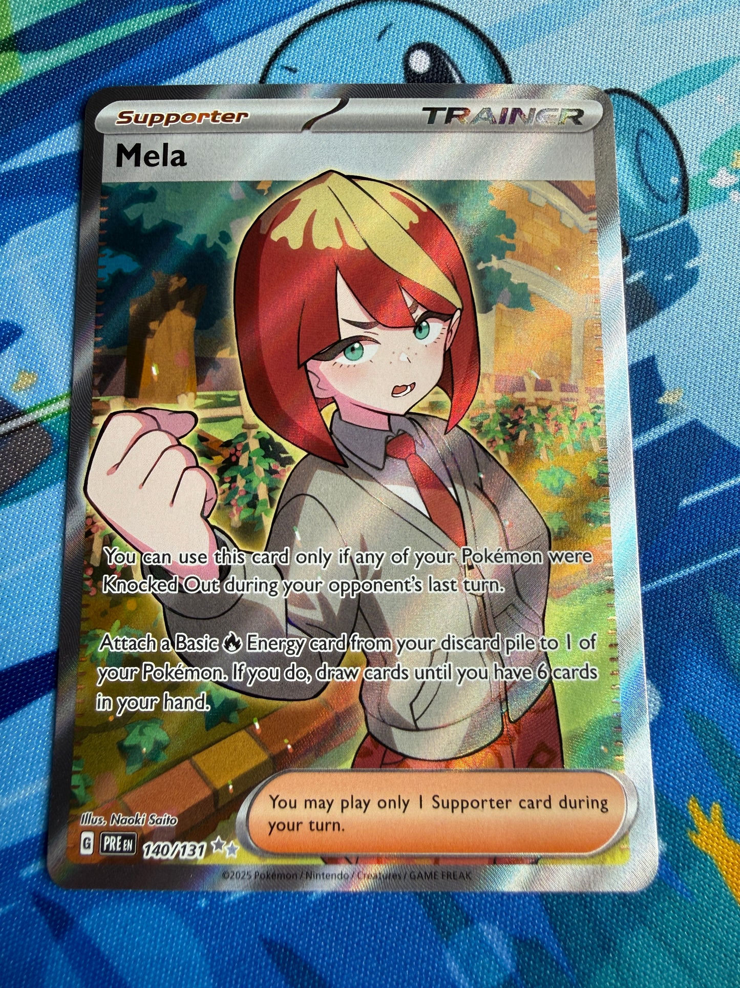Mela #140 Pokemon Prismatic Evolutions