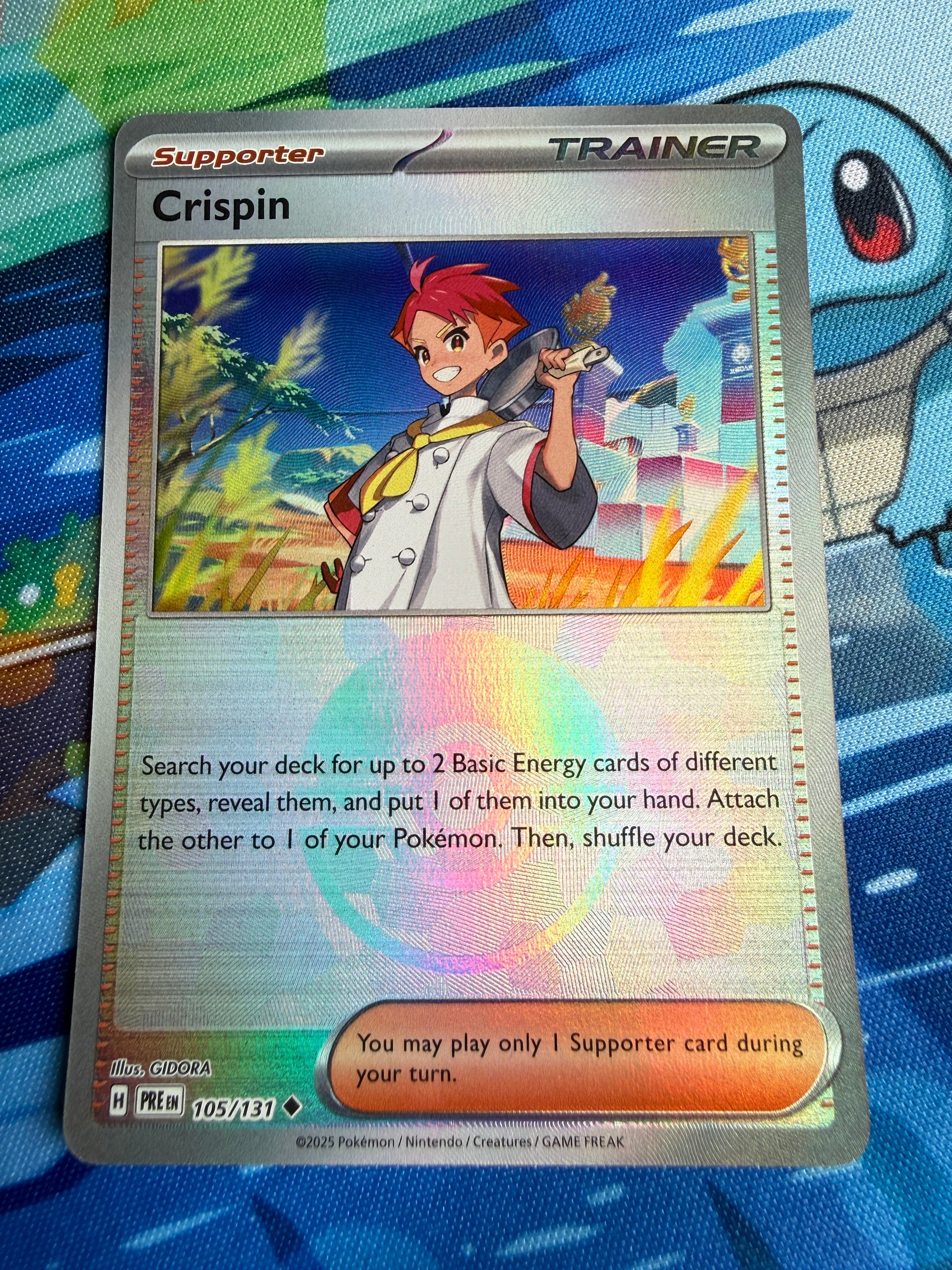crispin pokemon card Crispin - 133/142 (SCR) Uncommon