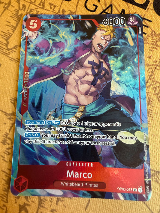 One Piece | English | Marco OP03-013 SR