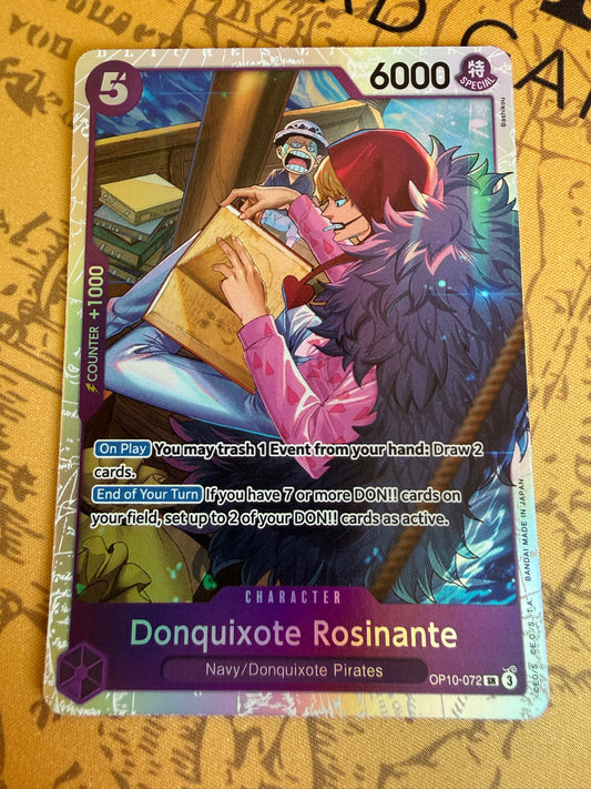 One Piece | English | Donquixote Rosinante OP10-072 SR